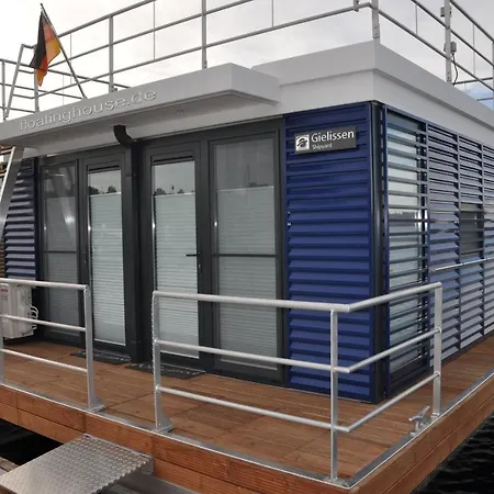Hausboote Marina Braunsbedra Villa Exterior photo