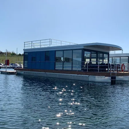 Hausboote Marina Braunsbedra Villa Exterior photo